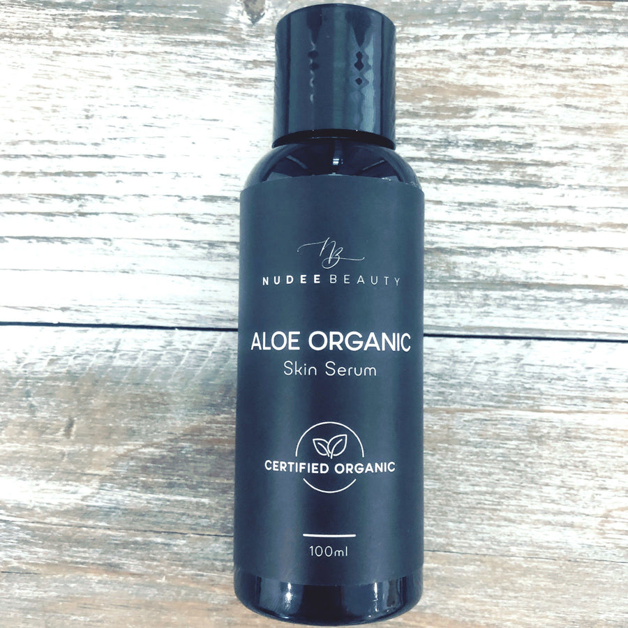 Aloe Organic Skin Serum - Certified Organic Nudee Beauty 